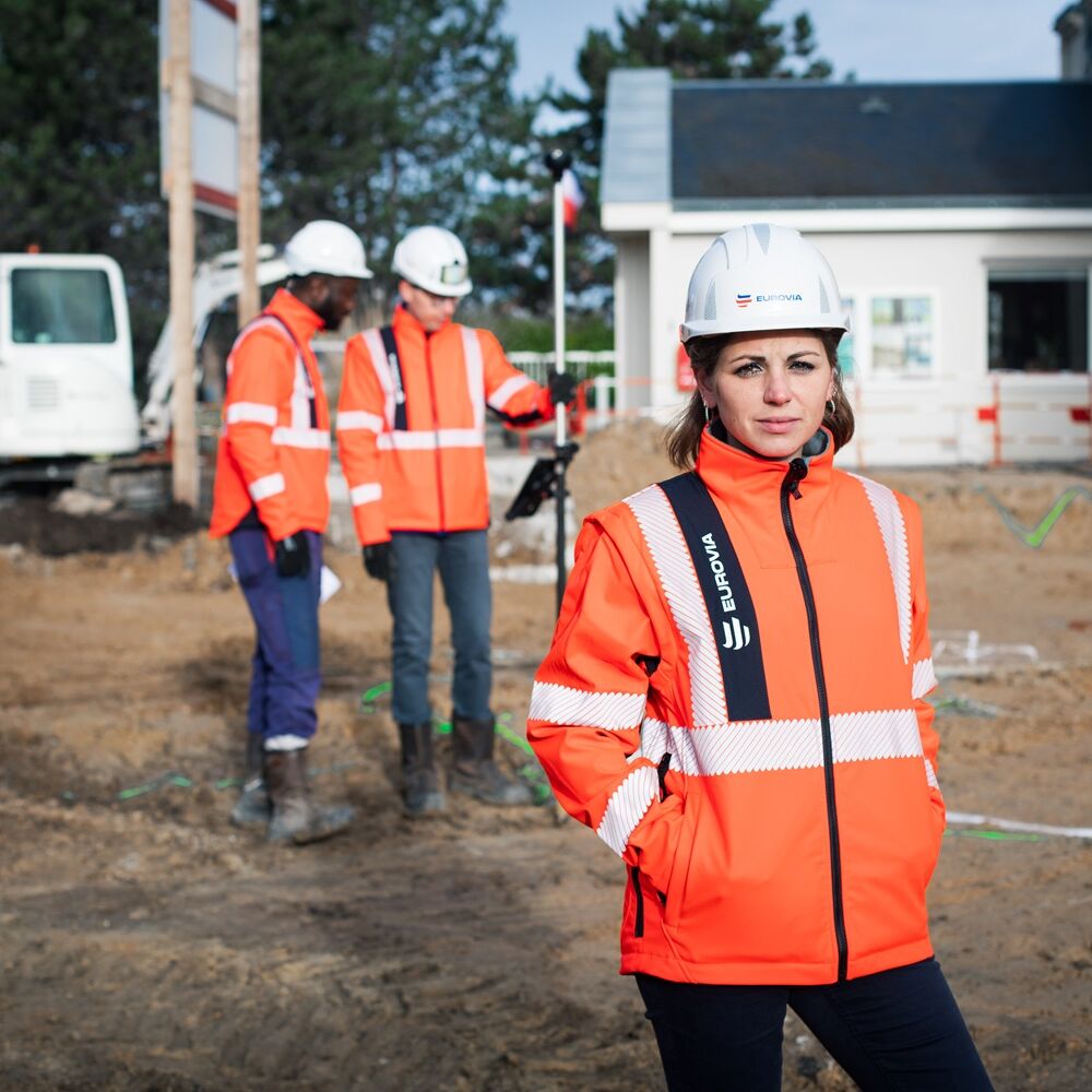 Conductrice de travaux Eurovia