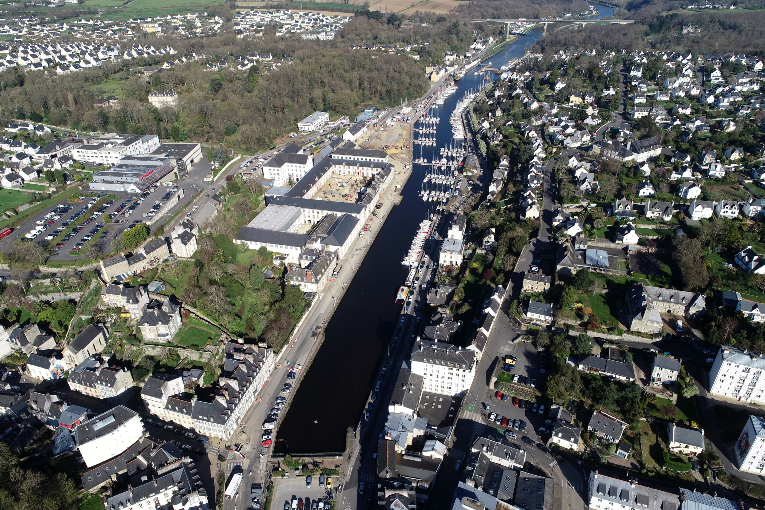 Morlaix : un réseau d’eau fiable et durable aux abords du quai de Léon