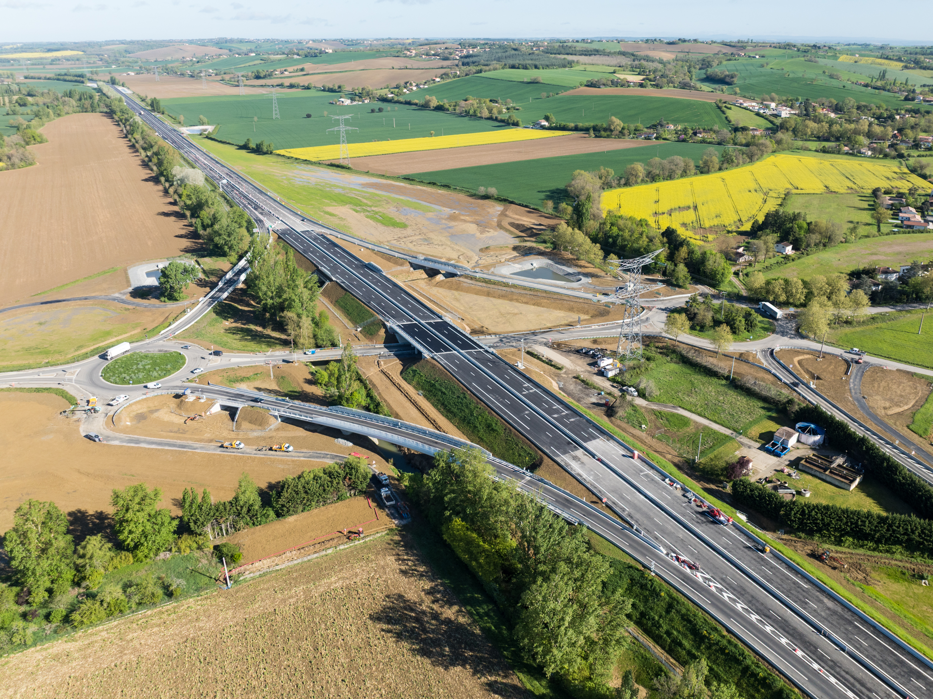 Un chantier stratégique pour accompagner la mise à 2×2 voies de l’A680 à Verfeil