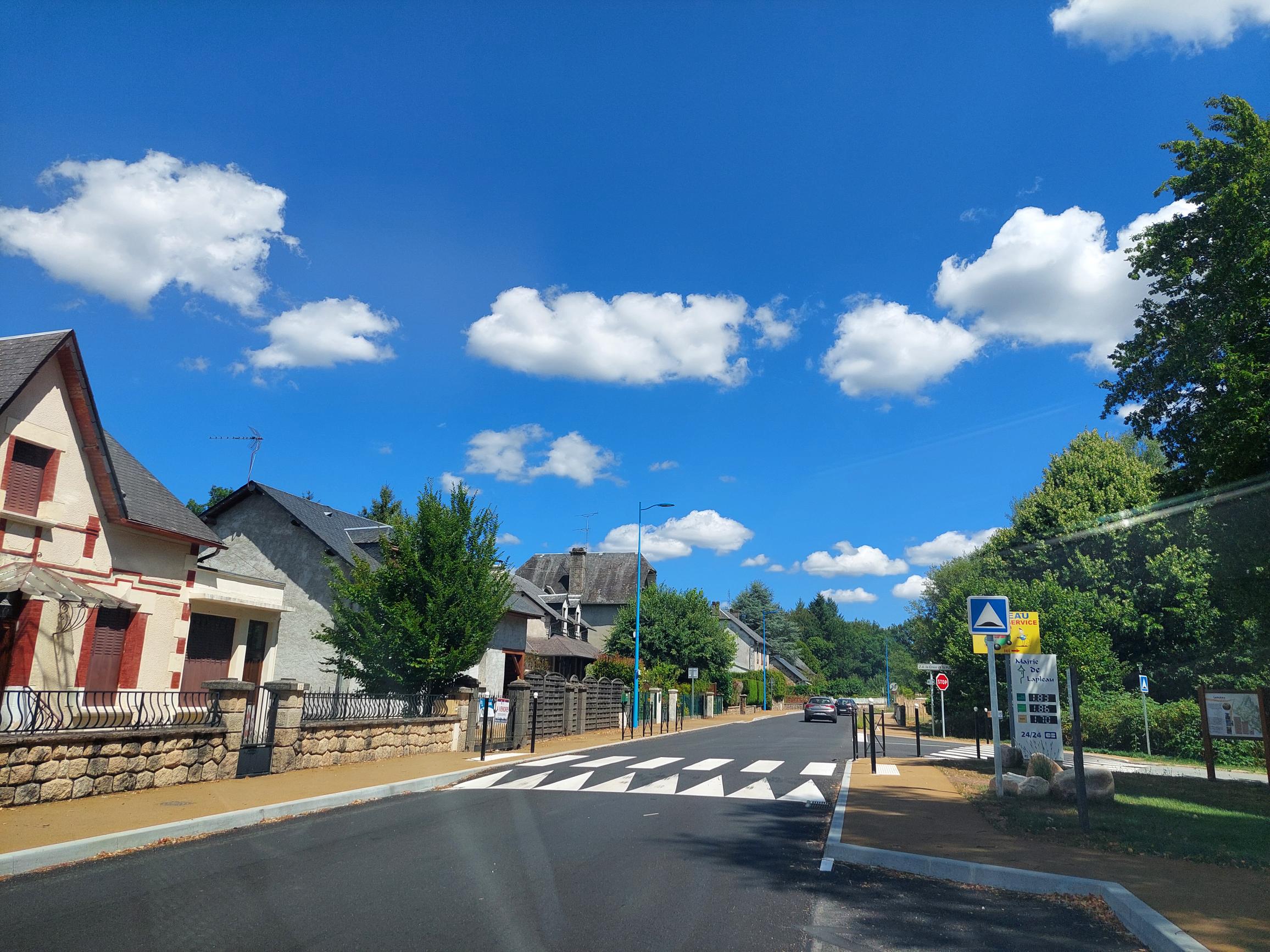 Un chantier exemplaire sur la RD 16 à Lapleau