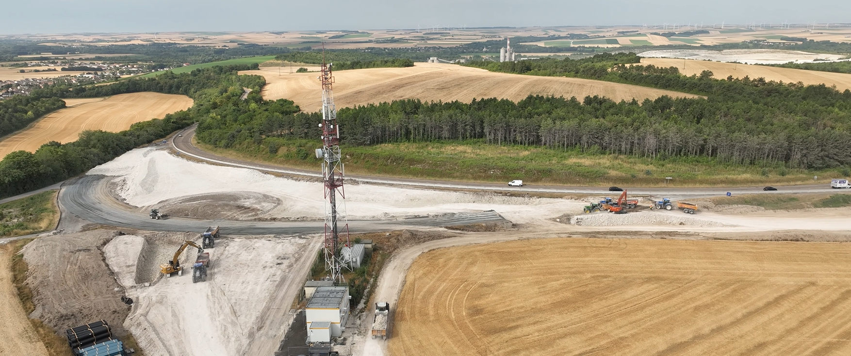 Un giratoire pour sécuriser les accès à la RN44 dans la Marne