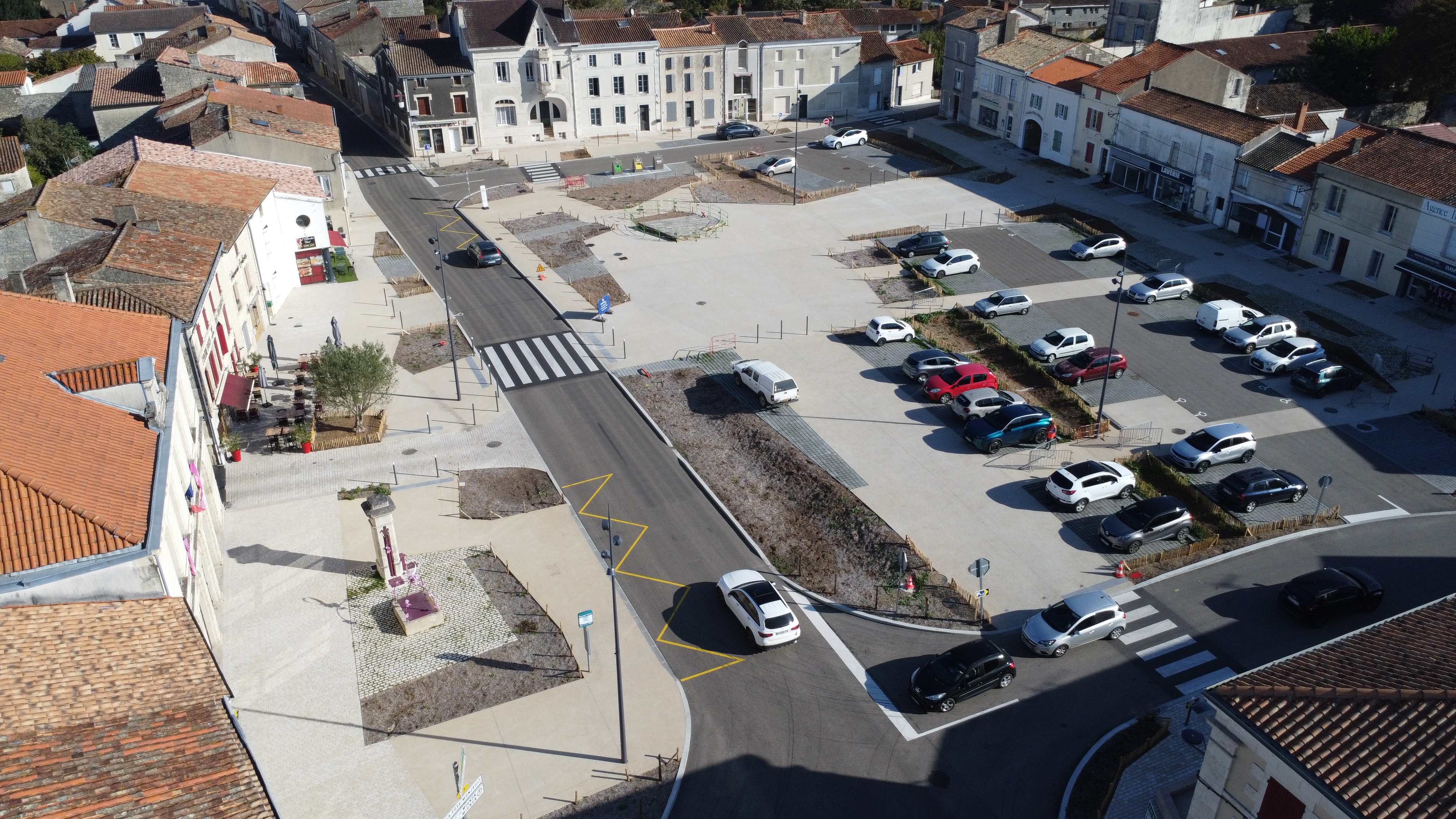 Transformation de la Place de l’Hôtel de Ville à Beauvoir-sur-Niort