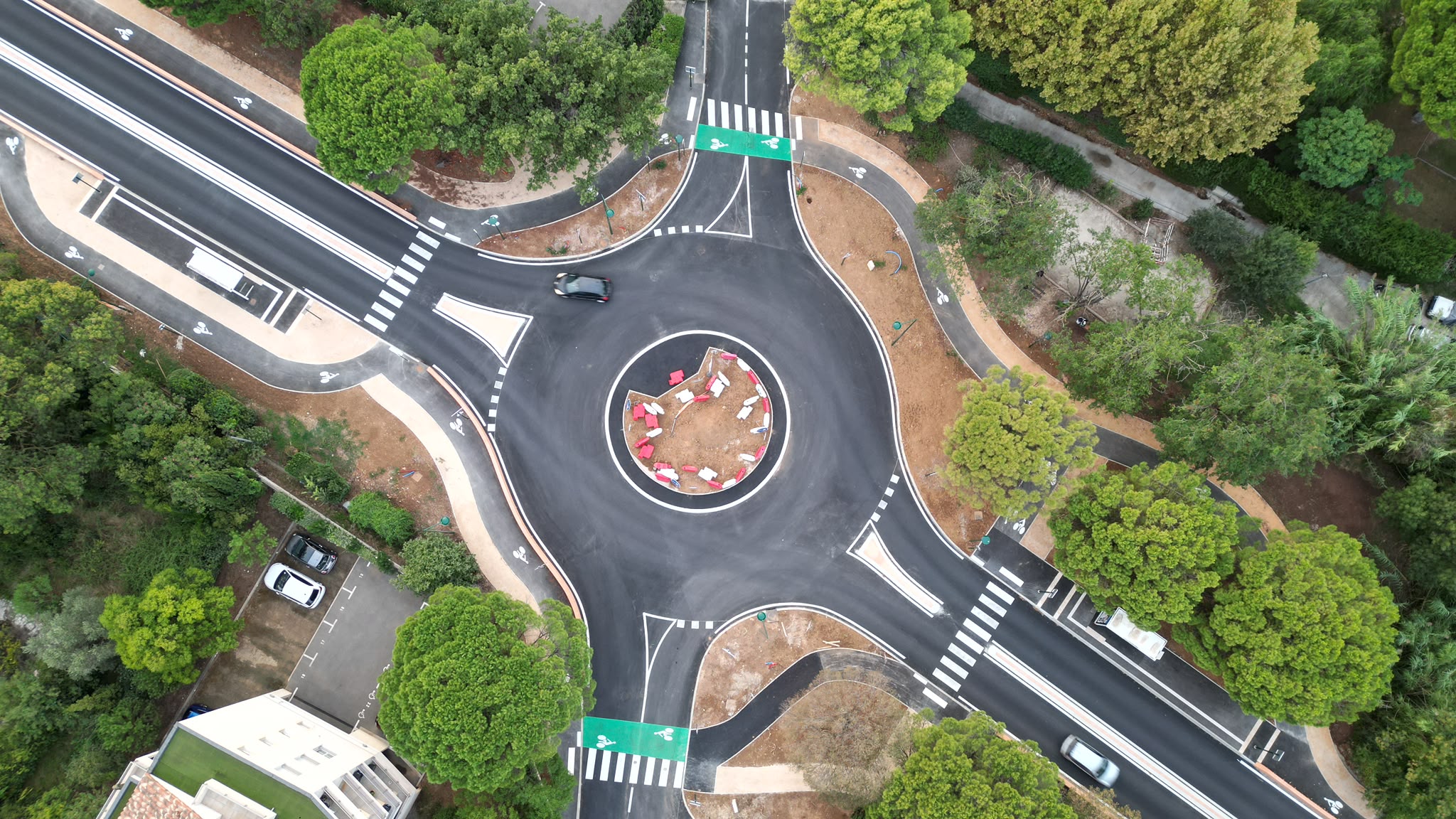 À La Garde, un nouveau giratoire pour fluidifier les déplacements
